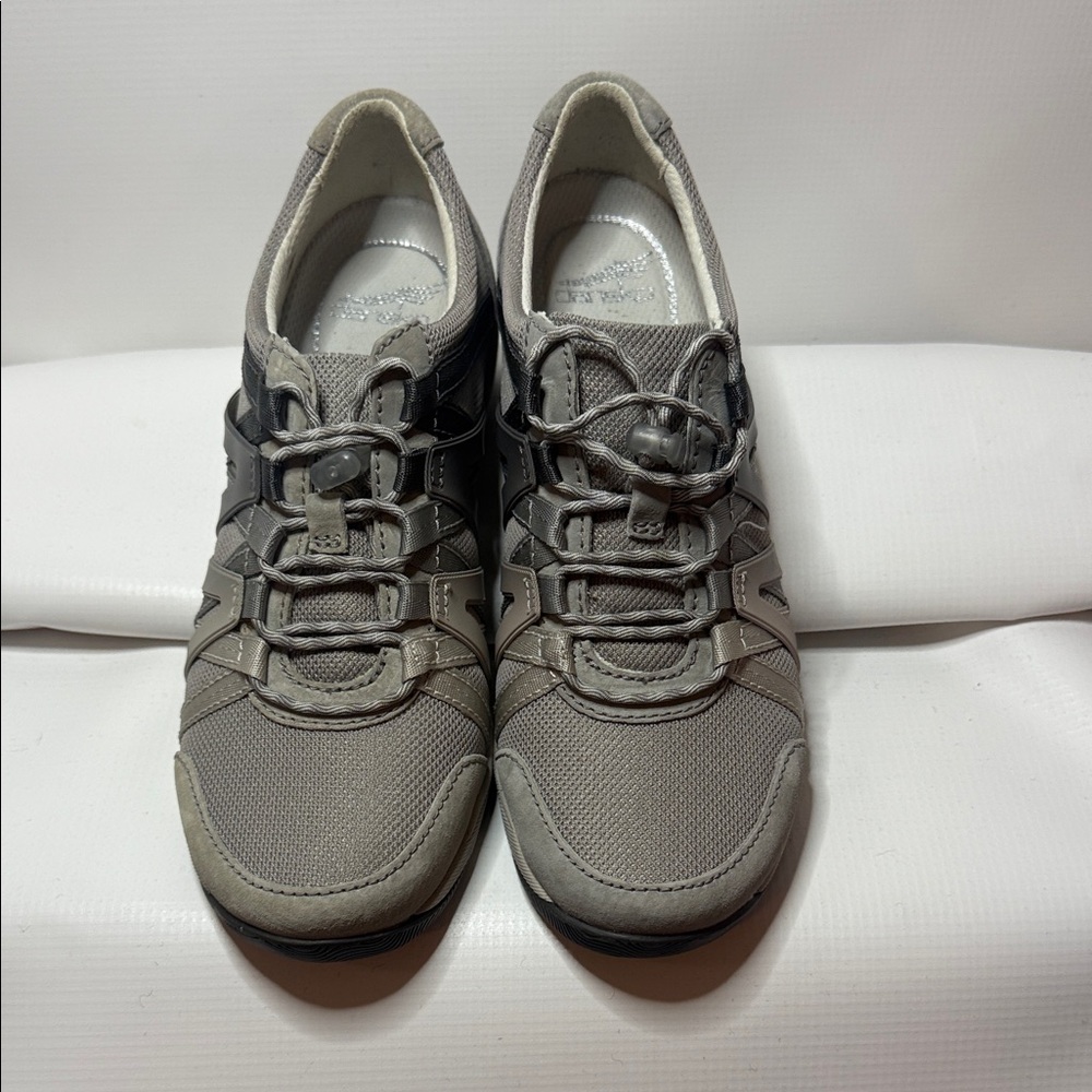 Women's Dansko Henrietta Suede Gray Athletic Shoes